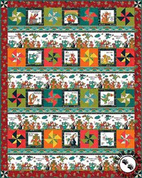 Whirlygig Magic II Free Quilt Pattern