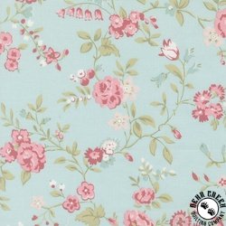 Moda Abide Main Floral Light Blue Moda Abide Main Floral Light Blue