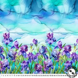 Northcott Infatuation Floral Ombre Purple/Multi Northcott Infatuation Floral Ombre Purple/Multi