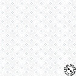 Henry Glass Quilters Flour IV Geometric Floral White on White Henry Glass Quilters Flour IV Geometric Floral White on White