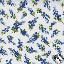 Moda Wildflowers Bluebonnet Toss Cloud Moda Wildflowers Bluebonnet Toss Cloud