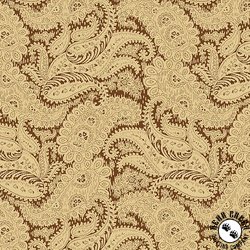 Andover Fabrics Carolina Broad Damask Brown Andover Fabrics Carolina Broad Damask Brown
