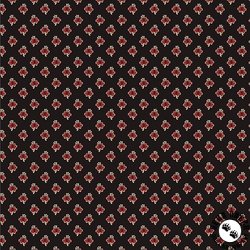 Windham Fabrics Circa Turkey Red Butterfly Black Windham Fabrics Circa Turkey Red Butterfly Black