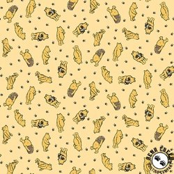 Riley Blake Designs Winnie The Pooh Toss Sunshine Riley Blake Designs Winnie The Pooh Toss Sunshine