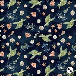 Windham Fabrics Ocean Life Undersea Life Deep