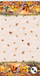 Clothworks The Secret Life of Squirrels III Double Border Multi Clothworks The Secret Life of Squirrels III Double Border Multi