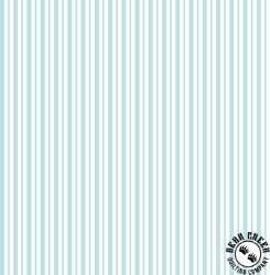 Maywood Studio Kimberbell Basics Mini Awning Stripe Teal Maywood Studio Kimberbell Basics Mini Awning Stripe Teal