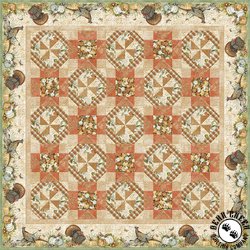 Seeds of Gratitude (Rust) Free Quilt Pattern