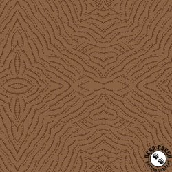 P&B Textiles Origins Diamond Linework Geo Brown P&B Textiles Origins Diamond Linework Geo Brown