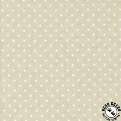 Moda Vintage Linen Perfect Dot Taupe