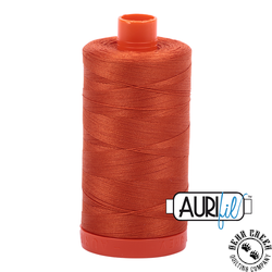 Aurifil Thread Rusty Orange