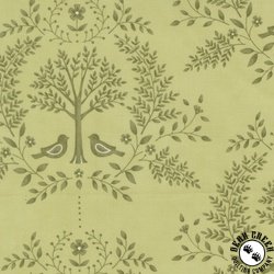 Moda Family Tree Damask Eucalyptus