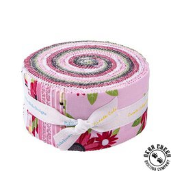 Flour and Flower Strip Roll by Riley Blake Designs