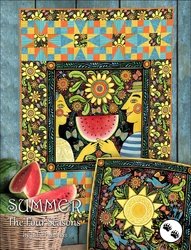 The Four Seaons Summer Free Quilt Pattern by In The Beginning Fabrics The Four Seaons Summer Free Quilt Pattern by In The Beginning Fabrics