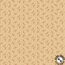 Marcus Fabrics Dear Scarlet Crescent Cream Marcus Fabrics Dear Scarlet Crescent Cream