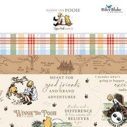 Winnie The Pooh Fat Quarter Bundle by Riley Blake Designs Winnie The Pooh Fat Quarter Bundle by Riley Blake Designs