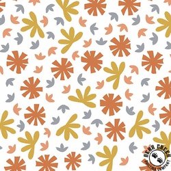 Andover Fabrics Conway Cottage Meadow White Andover Fabrics Conway Cottage Meadow White