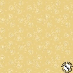 Marcus Fabrics Dandy Pansies Rustling Yellow Marcus Fabrics Dandy Pansies Rustling Yellow