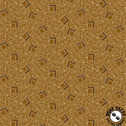 Andover Fabrics Bridgeport Tumbling Squares Brown