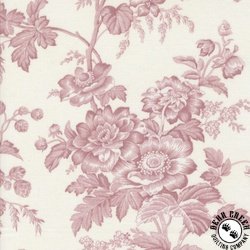 Moda Vintage Linens Lavender Fields Florals Cream/Orchid Moda Vintage Linens Lavender Fields Florals Cream/Orchid