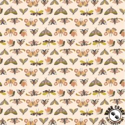 Windham Fabrics Under the Canopy Moonlit Moths Blush Windham Fabrics Under the Canopy Moonlit Moths Blush