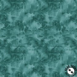 Clothworks Night Whispers Watercolor Wash Teal