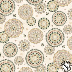 P&B Textiles Floral Chic Tossed Mandalas Multi P&B Textiles Floral Chic Tossed Mandalas Multi