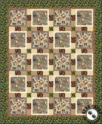 Out of the Den Free Quilt Pattern by Quilting Treasures Out of the Den Free Quilt Pattern by Quilting Treasures