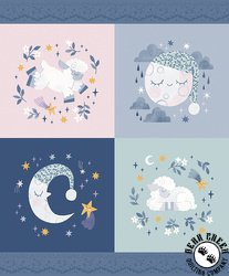 Riley Blake Designs Twinkle Little Star Warm Hugs Panel