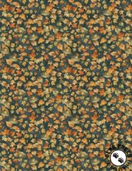 Wilmington Prints Glorious Fall Leaves Blue Wilmington Prints Glorious Fall Leaves Blue