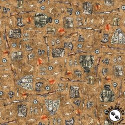 QT Fabrics Forest, Field and Stream Hunting Equipment Terracotta