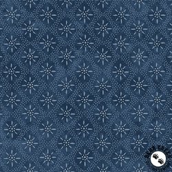 Maywood Studio Patchwork Blue Tiles Blue