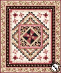 Crimson Majesty Free Quilt Pattern