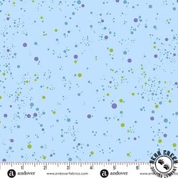 Andover Fabrics Fizz Blueberry