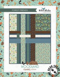 Woodland Forest Friends Free Quilt Pattern