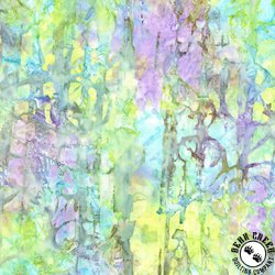 Riley Blake Designs Expressions Batiks Yourself Abstract Lilac Mint
