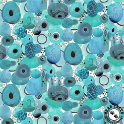 Windham Fabrics Ebb and Flow Genesis Turquoise