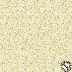 Andover Fabrics Petite Fleur Vine Yellow Andover Fabrics Petite Fleur Vine Yellow