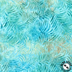 Riley Blake Designs Expressions Batiks Toes in the Sand Palms Caribbean Shale Riley Blake Designs Expressions Batiks Toes in the Sand Palms Caribbean Shale