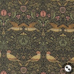 Moda Morris Muse Birds Ebony Moda Morris Muse Birds Ebony