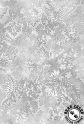 Maywood Studio Vintage Damask 108 Inch Backing Grey