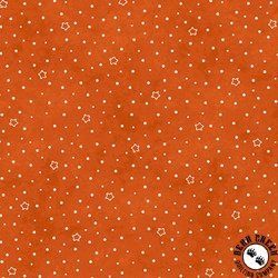 Maywood Studio Spooky Stitches Star Dot Orange Maywood Studio Spooky Stitches Star Dot Orange