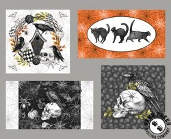 Studio E Fabrics Fear Factory Large Blocks Panel