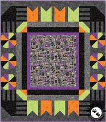 Hometown Halloween Free Quilt Pattern Hometown Halloween Free Quilt Pattern