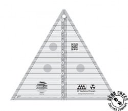 Creative Grids 60 Degree Triangle Ruler Creative Grids 60 Degree Triangle Ruler