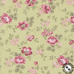 Moda A Very Sweet Christmas Rose Leaf Moda A Very Sweet Christmas Rose Leaf