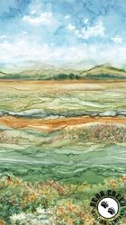 Northcott The Great Outdoors Meadow Ombre Green/Multi Northcott The Great Outdoors Meadow Ombre Green/Multi