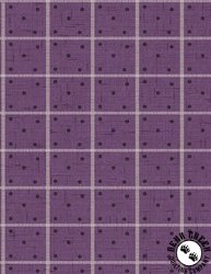 Wilmington Prints Blackberry Bramble Dots & Stripes Purple Wilmington Prints Blackberry Bramble Dots & Stripes Purple