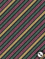 Wilmington Prints Crimson Blooms Diagonal Stripes Black/Multi Wilmington Prints Crimson Blooms Diagonal Stripes Black/Multi