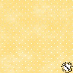 Maywood Studio Playtime Flannel Tiny Dot Yellow